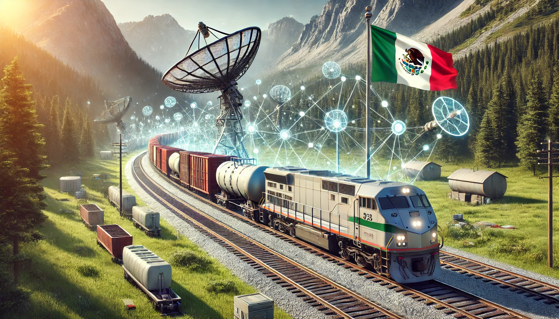 Enlaces Satelitales para Ferrocarriles